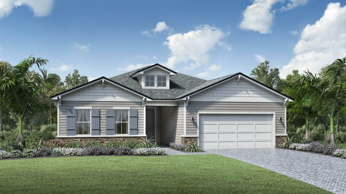 Lilac Model at Lakeview at Grand Oaks by Toll Brothers