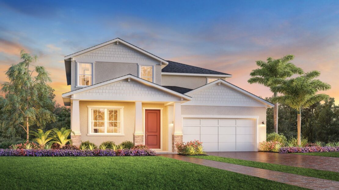 Brookton Model at The Oaks at Kelly Park by Toll Brothers