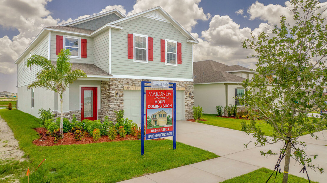 The Carrington Single Family Home Community floorplan