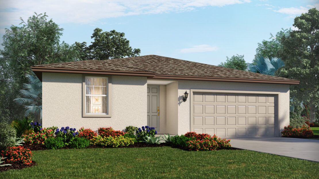 Foxglove Exterior floorplan