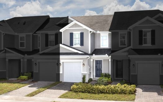 Plan 1463 Modeled Model at Reserve at Forest Lake Townhomes Lake Wales FL