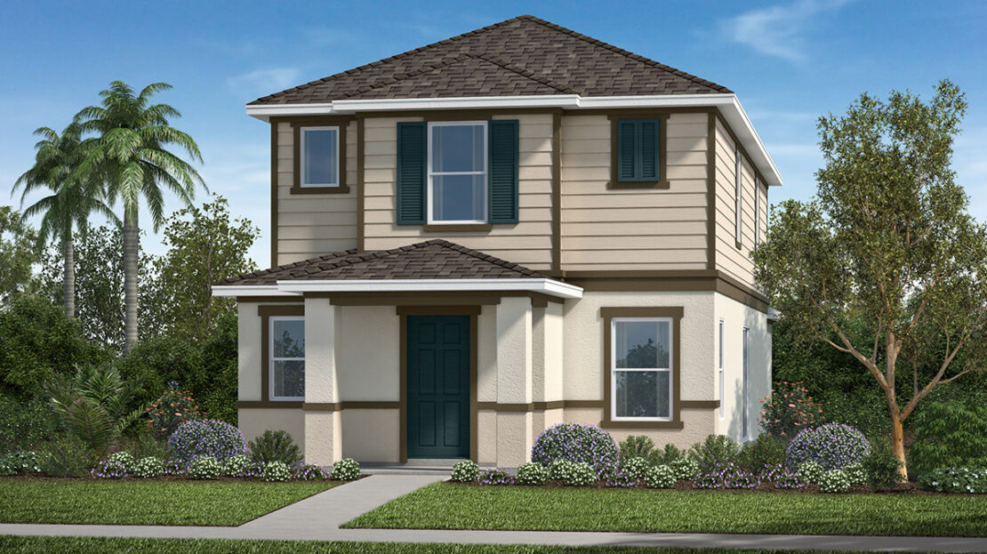 Plan 1573 Model at Bellaviva III at Westside in Davenport