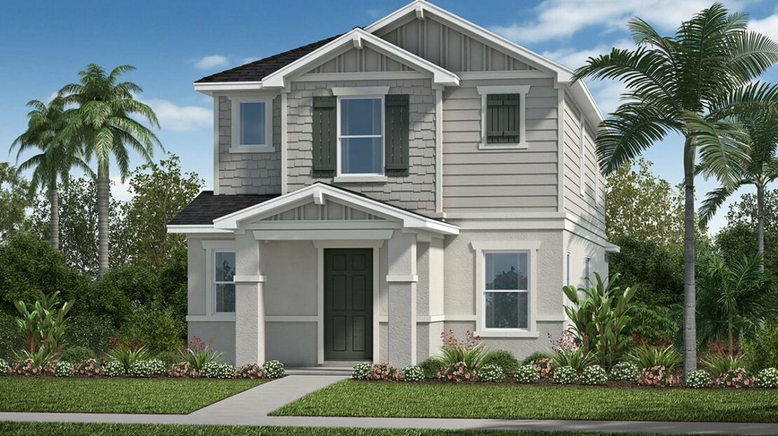 Plan 1573 Model at Bellaviva III at Westside Davenport FL