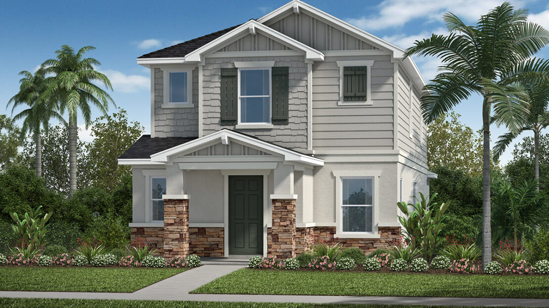 Plan 1573 Model at Bellaviva III at Westside Pre-Construction Homes