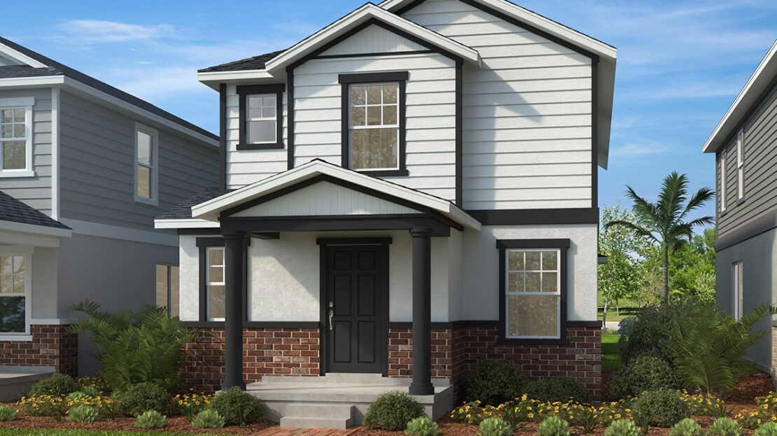 Plan 1573 Modeled Model at Cypress Bluff I by KB Home