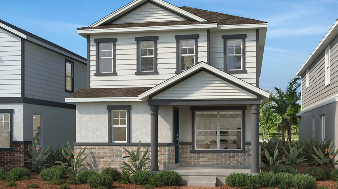 Plan 1719 Modeled Model at Cypress Bluff I in Groveland