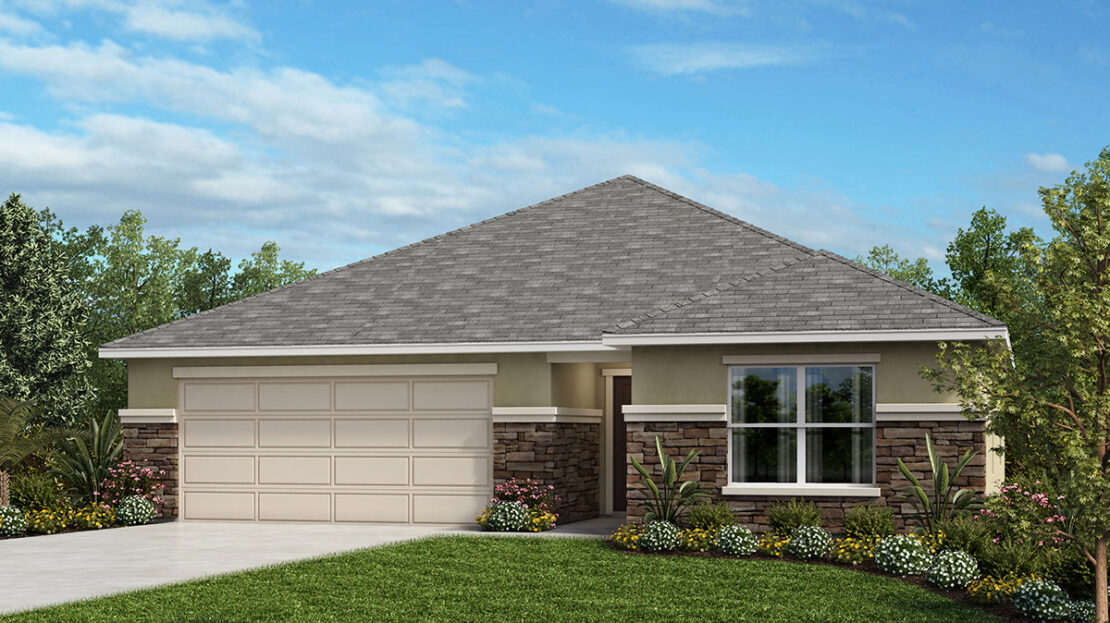 Plan 2168 Modeled Model at Hillside at Mount Dora by KB Home