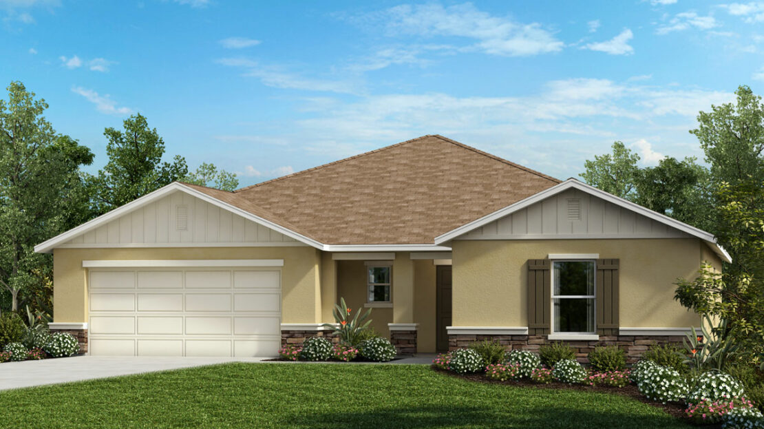 Plan 2178 Modeled Model at Ross Creek Pre-Construction Homes