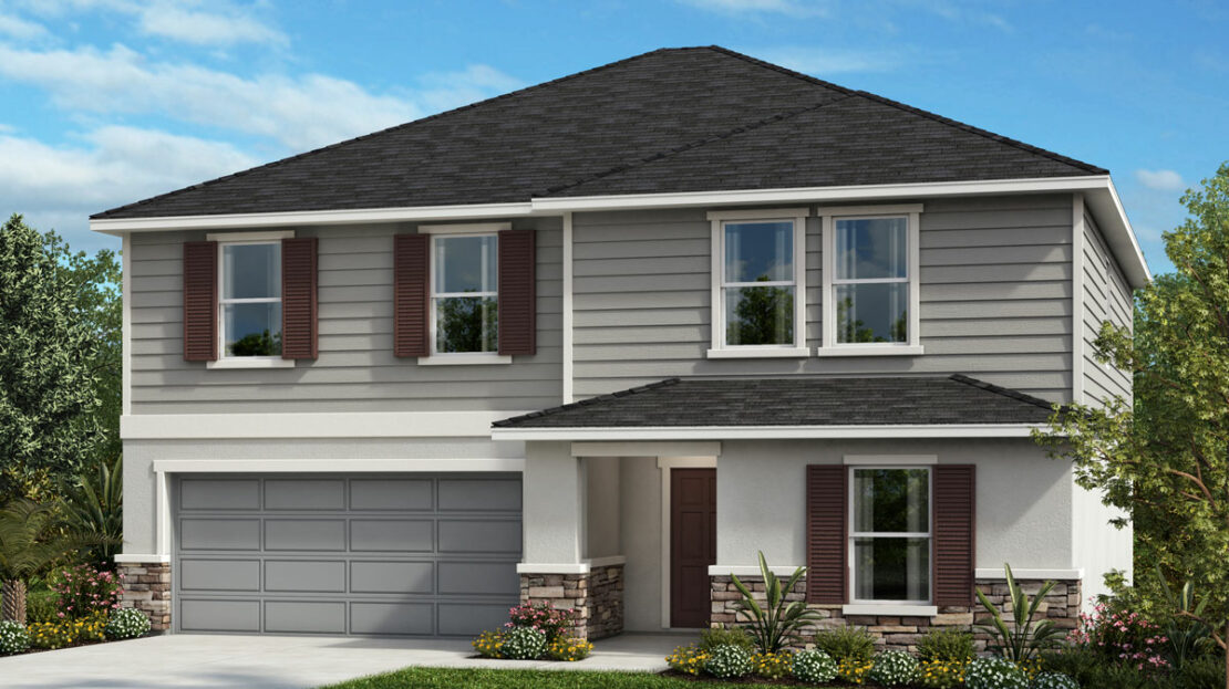 Plan 2566 Modeled Model at Laurel Oaks by KB Home