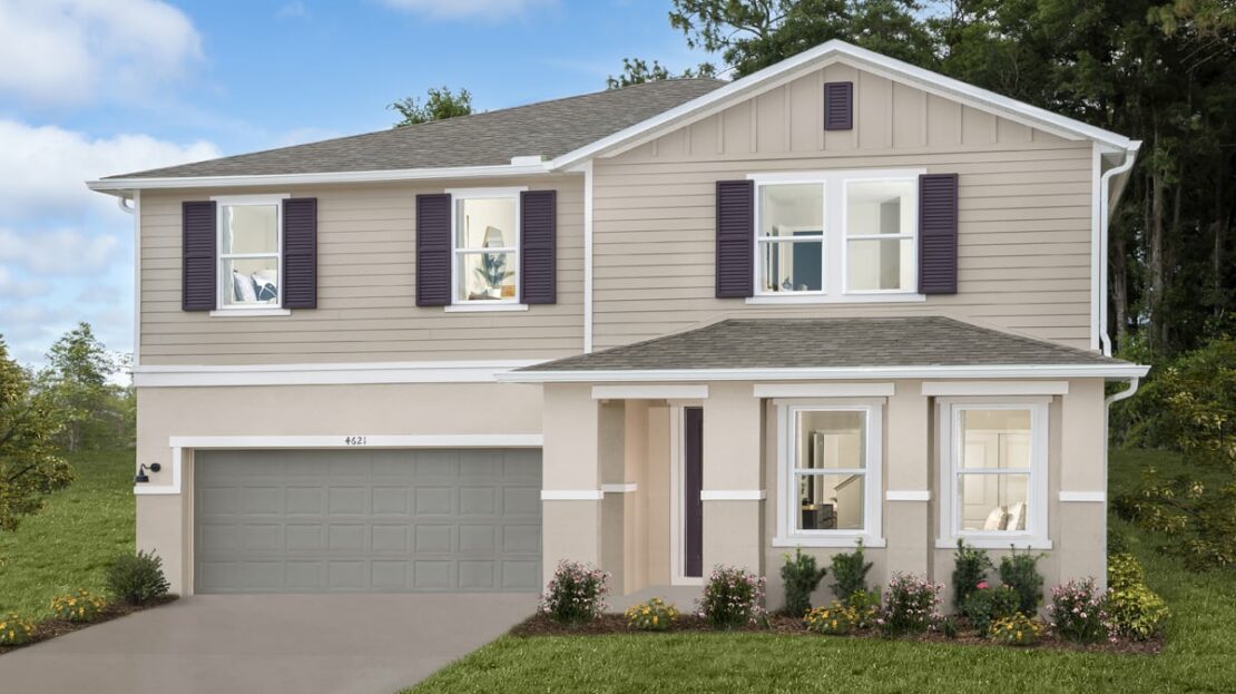 Plan 2566 Modeled Model at Laurel Oaks Apopka FL