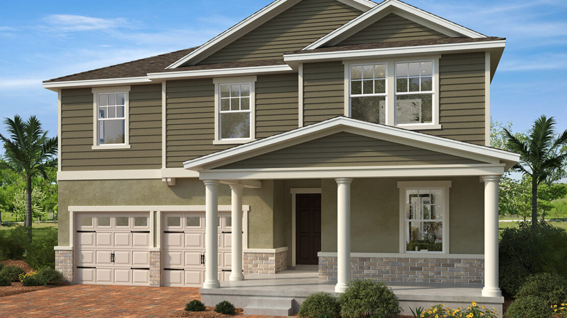Plan 3016 Model at Cypress Bluff III by KB Home
