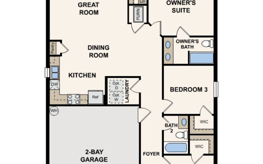 Alton Single Family floorplan