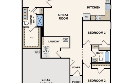 Beaumont Single Family floorplan