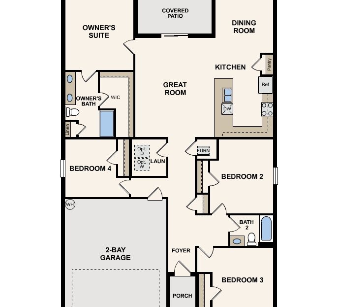 Brandywine Single Family floorplan