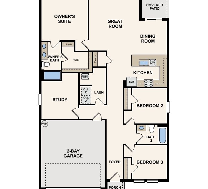 Callahan Single Family floorplan