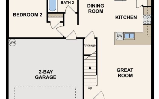 Cambria Single Family floorplan