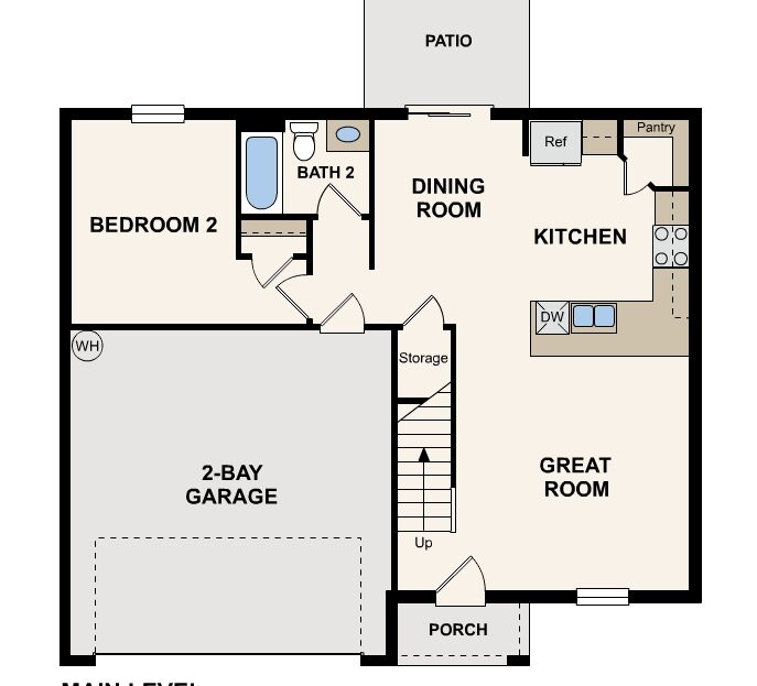 Cambria Single Family floorplan