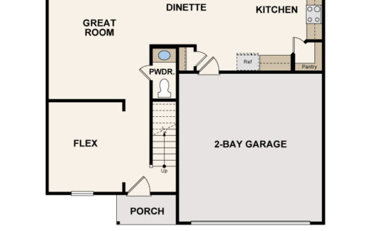 2054 Block Single Family floorplan