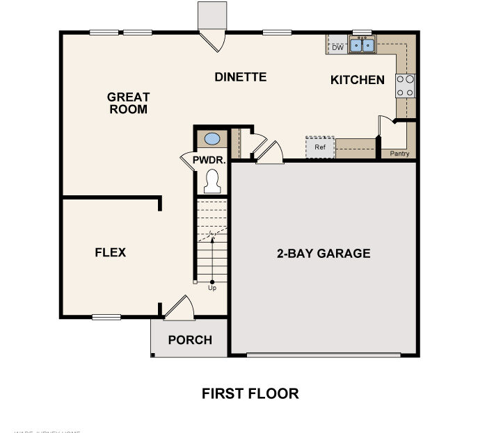 2054 Block Single Family floorplan