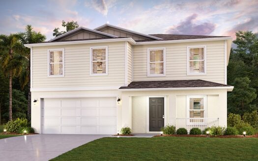 Danbury Exterior floorplan