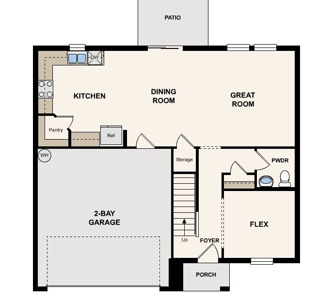 Danbury Single Family floorplan