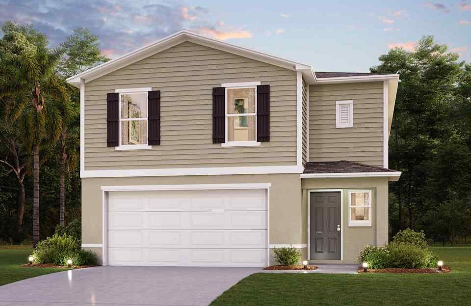 Mayfield Exterior floorplan