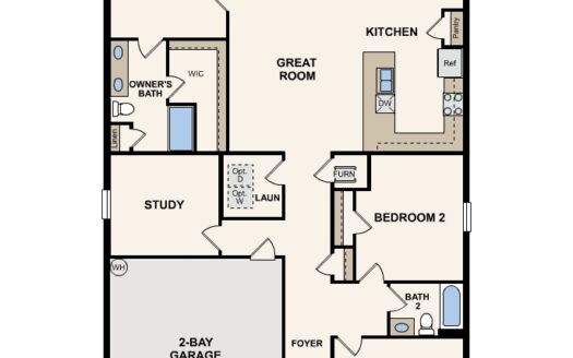 Ocoee Single Family floorplan