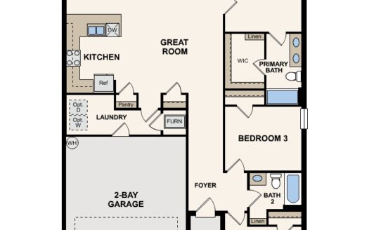 Prescott Single Family floorplan