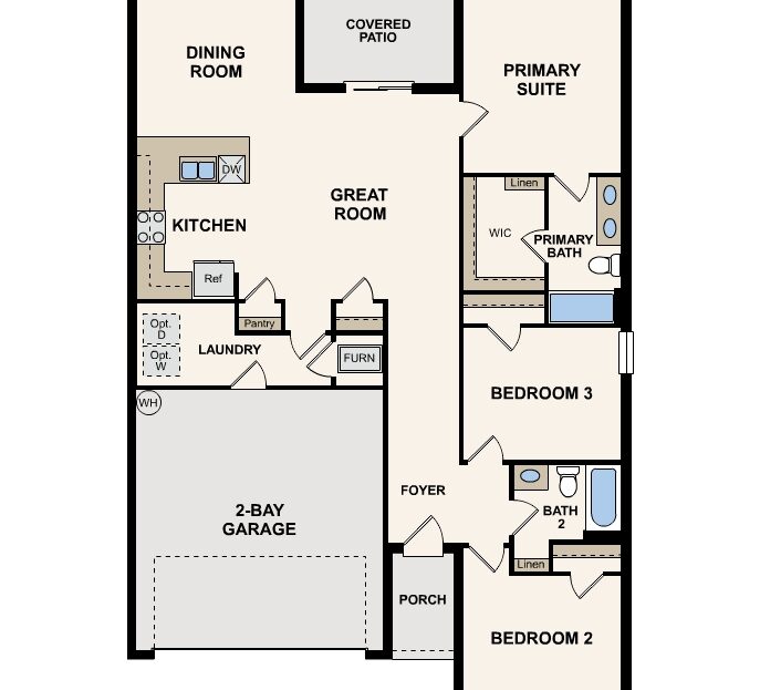 Prescott  floorplan