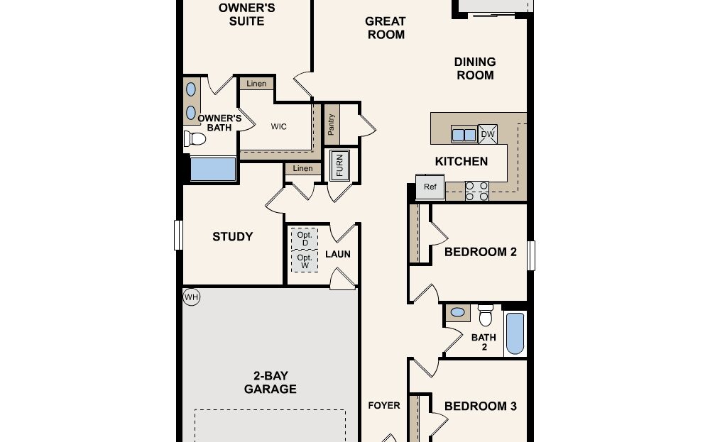 Quincy - 3 Bedroom built by Century Communities