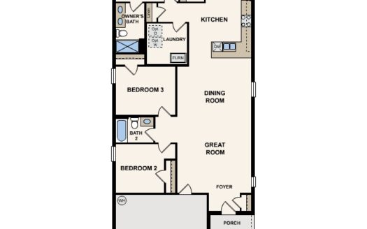 Sanibel Single Family floorplan