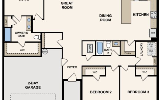 Shelby Single Family floorplan