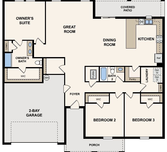 Shelby Single Family floorplan