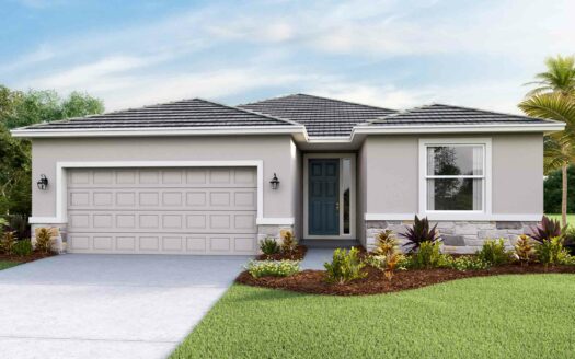 Lantana Exterior floorplan