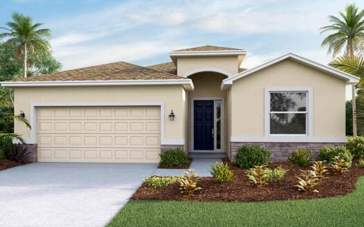 Lantana Exterior floorplan