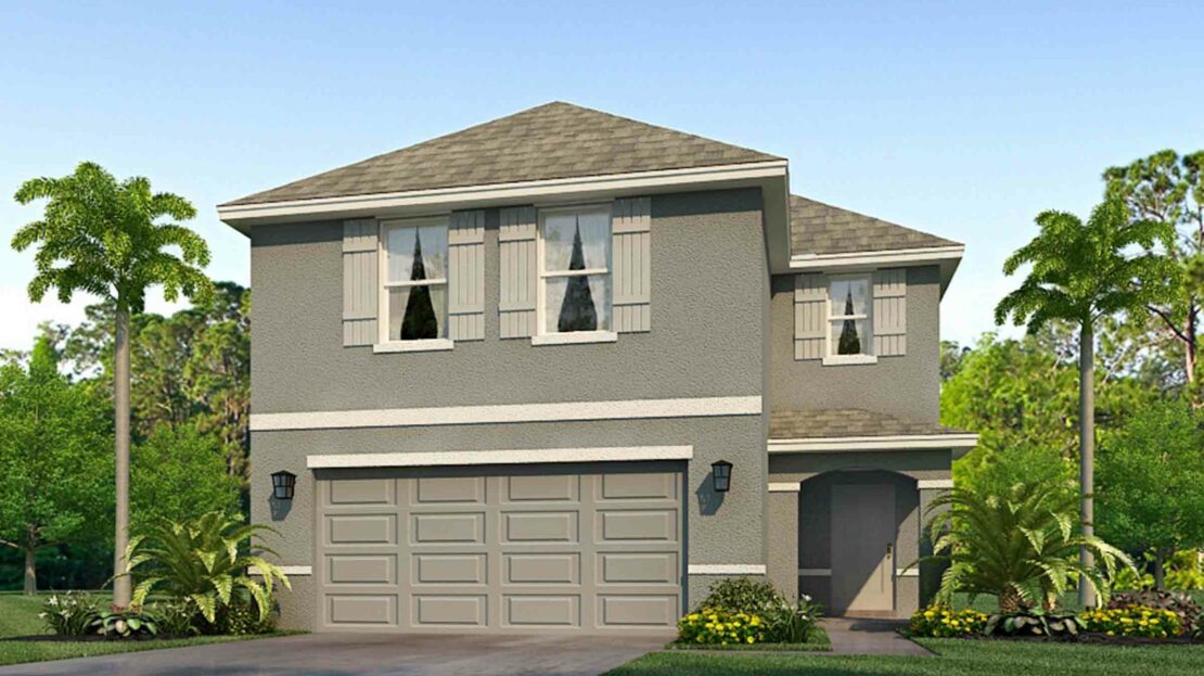 Elston Exterior floorplan