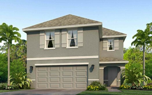 Elston Exterior floorplan