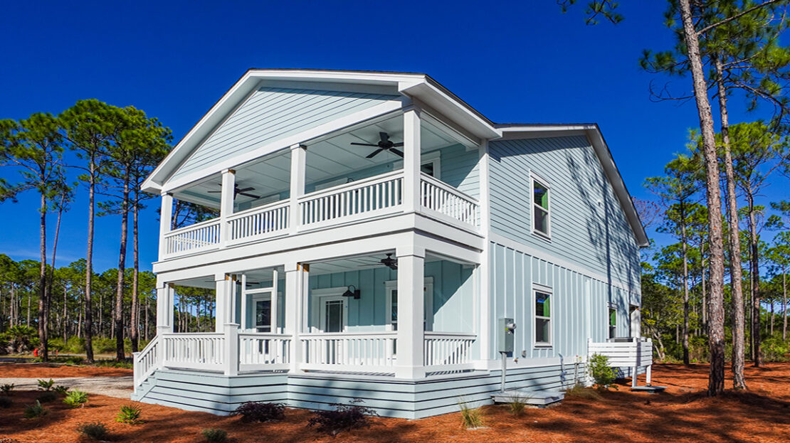 The Savannah Exterior floorplan