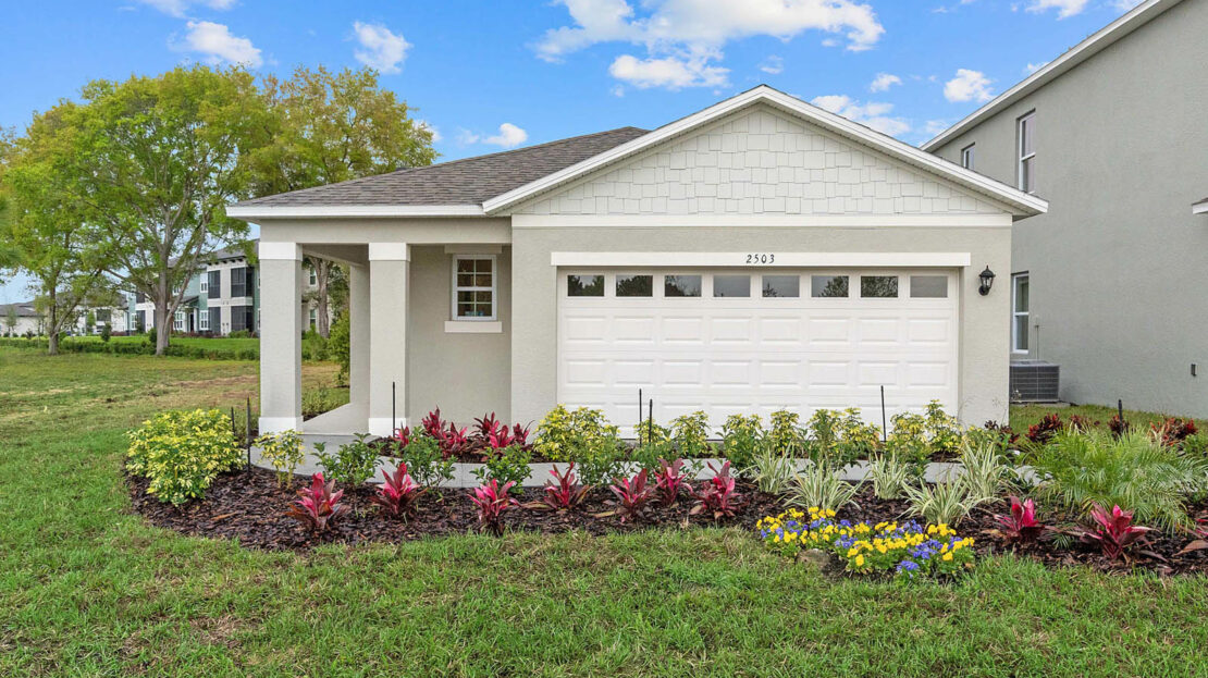 Glen - Unit B Exterior floorplan