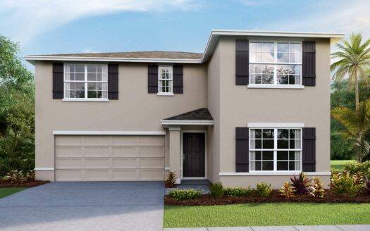 Ensley Exterior floorplan