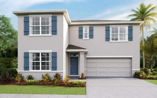 Ensley Exterior floorplan