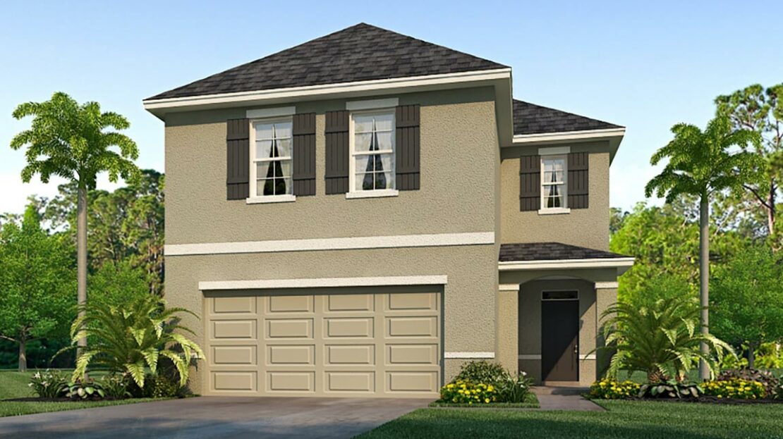 Elston Exterior floorplan