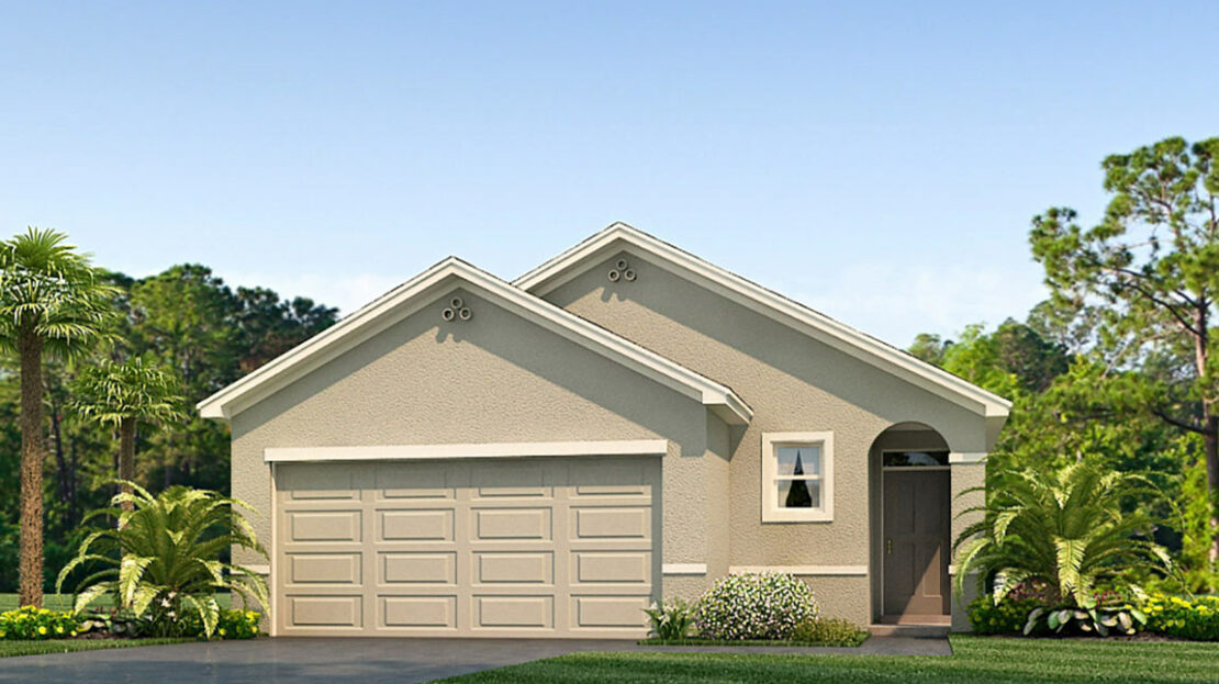 Allex Exterior floorplan