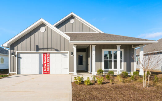 The Delray Exterior floorplan