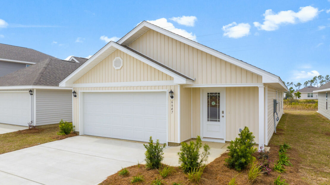 The Burke Exterior floorplan