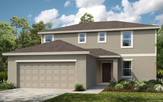 Redbud Exterior floorplan