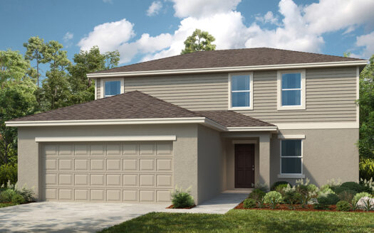 Redbud Exterior floorplan