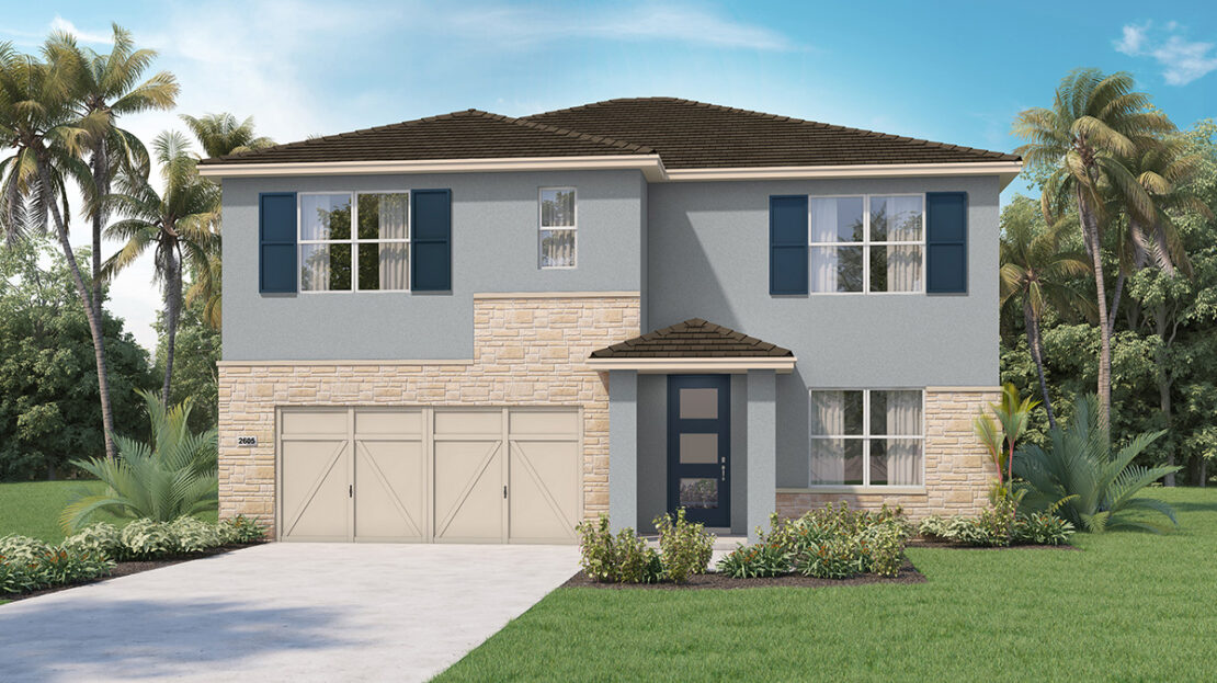 Hayden Exterior floorplan