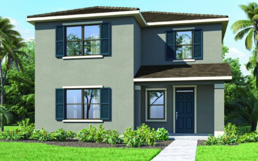 Campbell Exterior floorplan