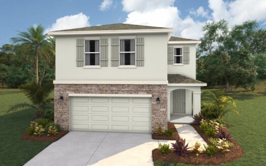 Elston Exterior floorplan